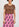 Pink sequin-embroidered A-line skirt Faume - seconde main