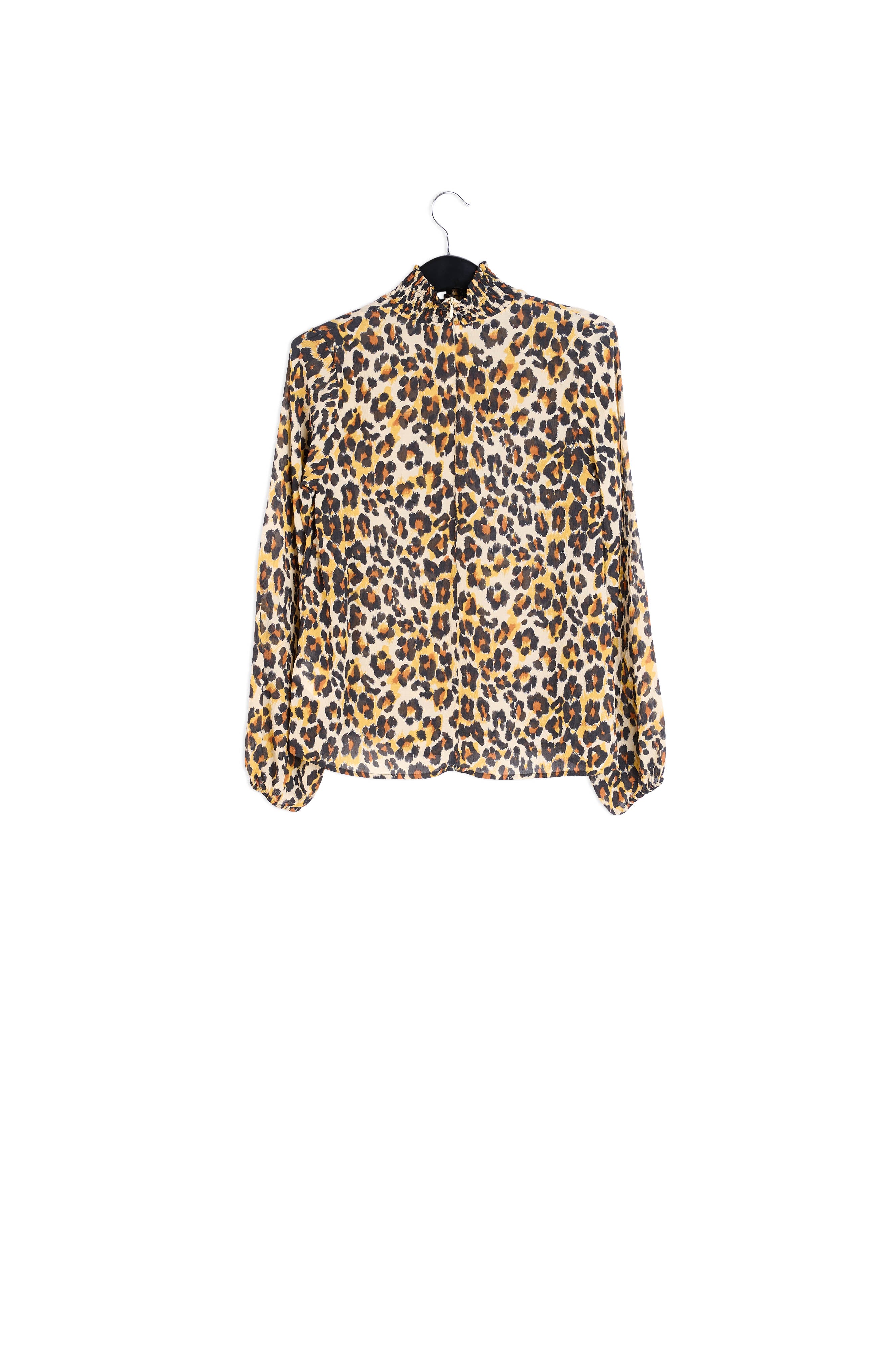 Leopard-print loose-fit top RE—SSENTIEL | Essentiel second hand