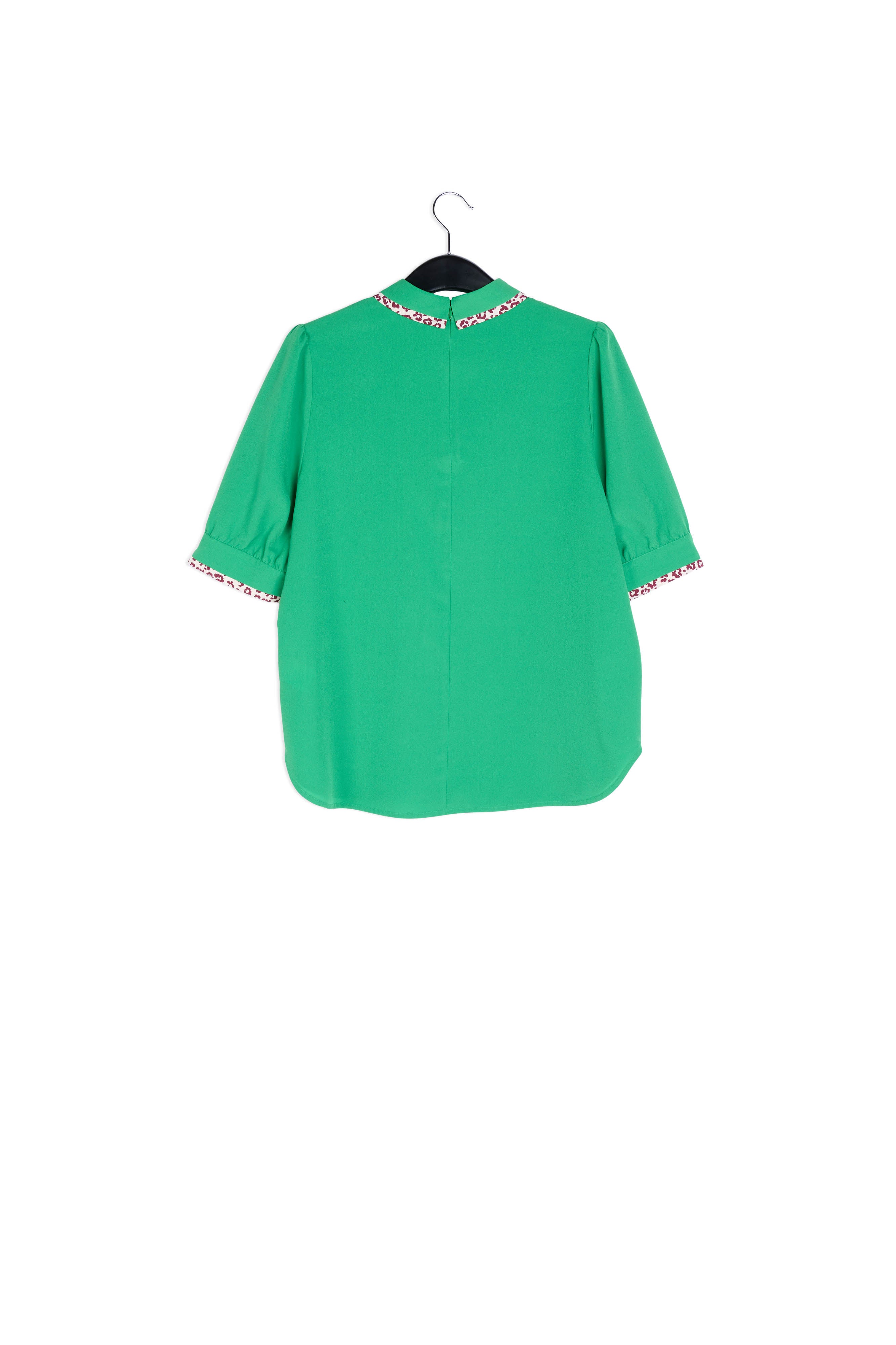 Contrast collar top RE—SSENTIEL | Essentiel second hand