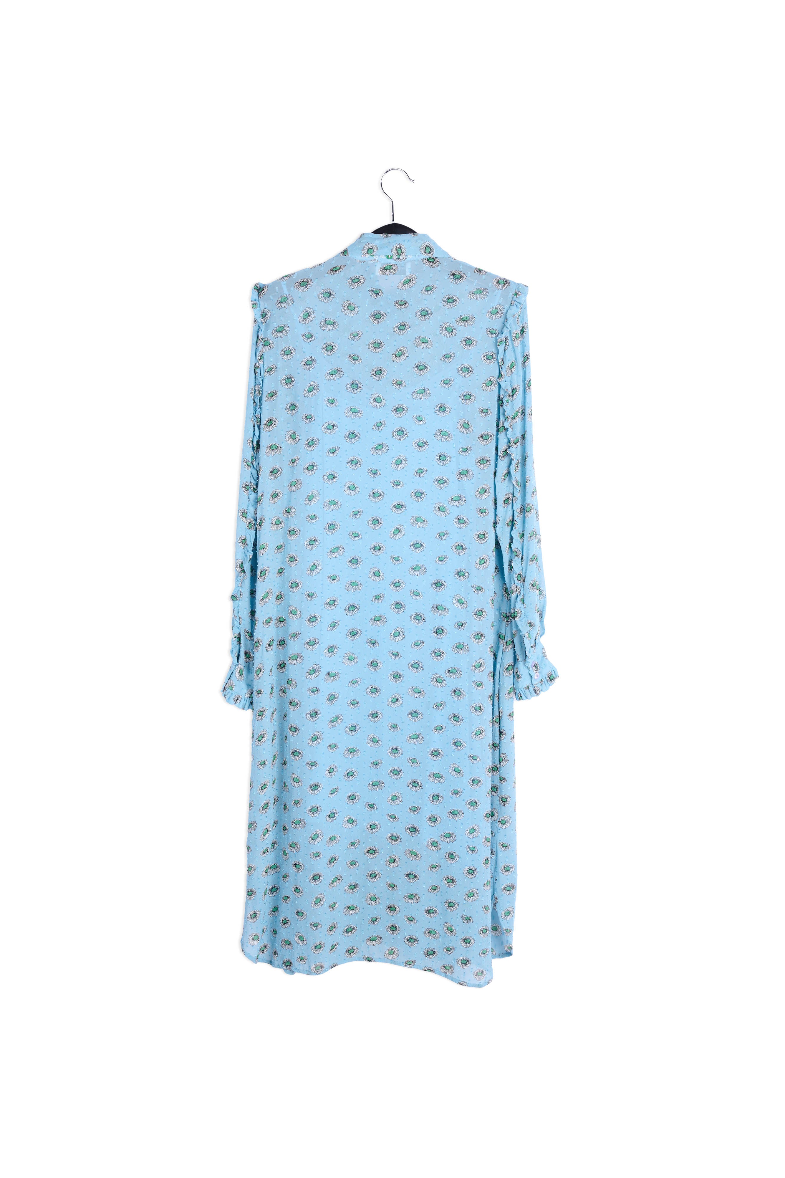 Lange hemdjurk met bloemenprint RE—SSENTIEL | Essentiel second hand