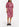 Robe rose à imprimé léopard multicolore Faume - seconde main
