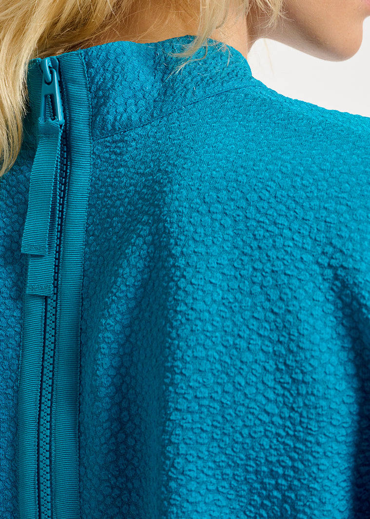 Top bleu à  manches bouffantes RE—SSENTIEL | Essentiel second hand