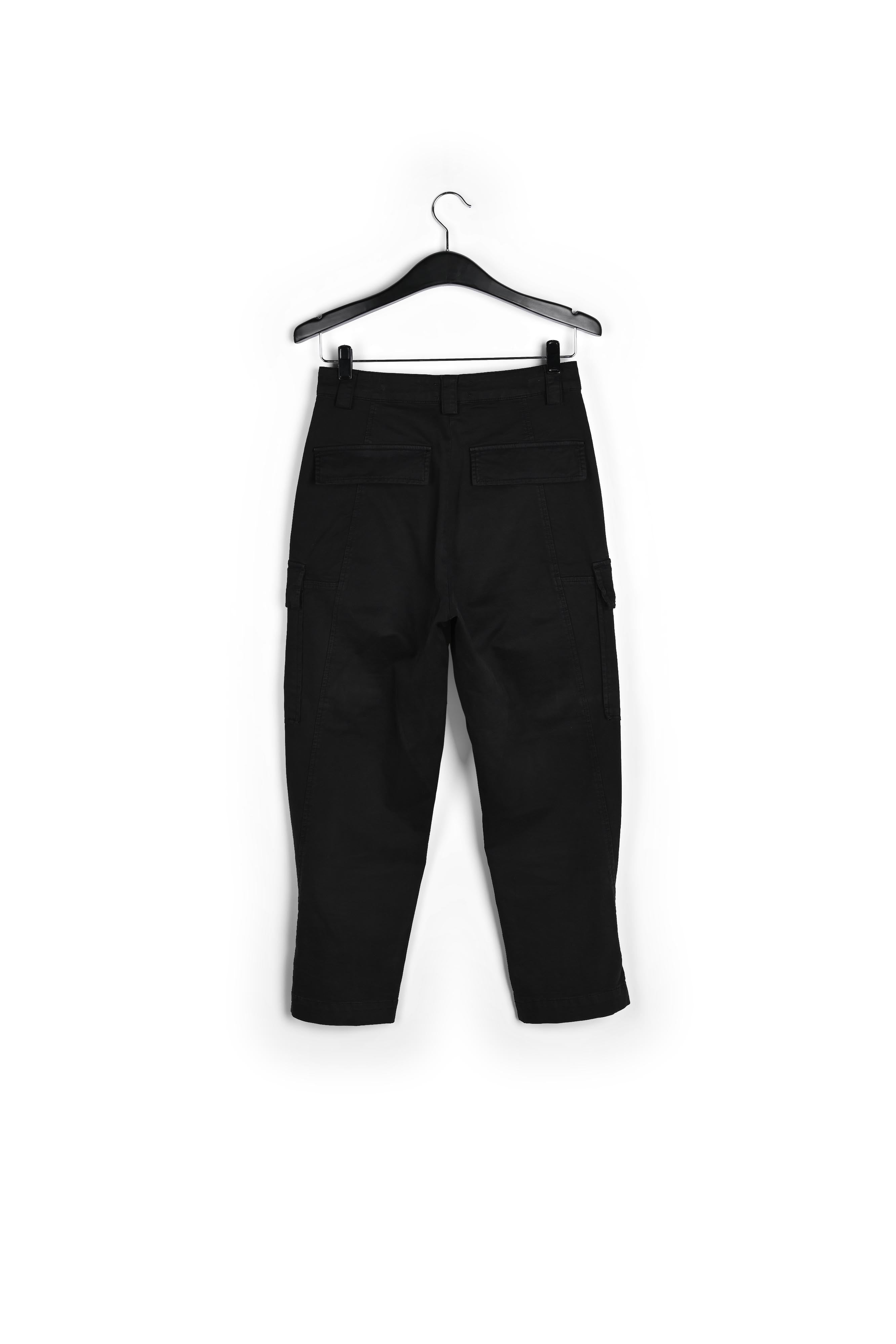 Pantalon treillis noir RE—SSENTIEL | Essentiel second hand