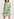 Mint green floral-print a-line dress Faume - seconde main