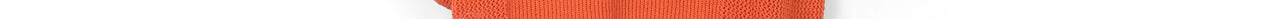 Orange loose-fit knit kaftan dress Faume - seconde main