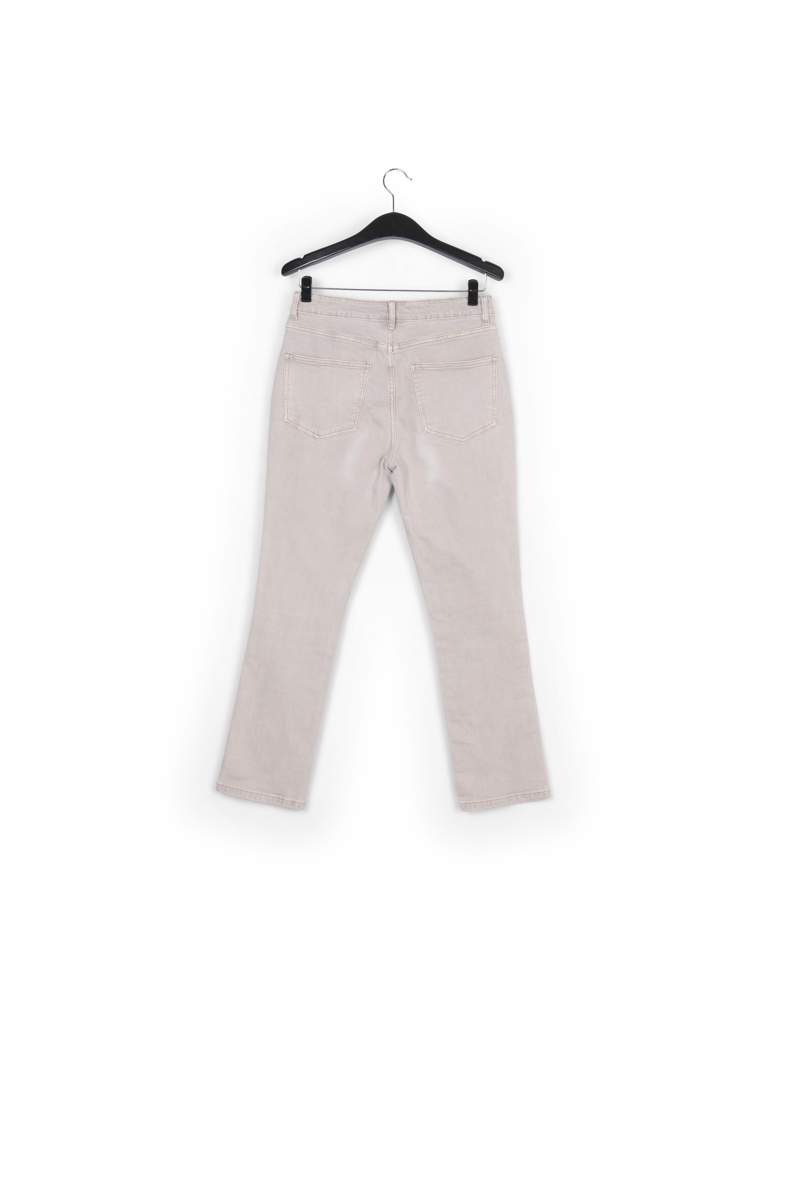 Jean beige aux jambes droites RE—SSENTIEL | Essentiel second hand