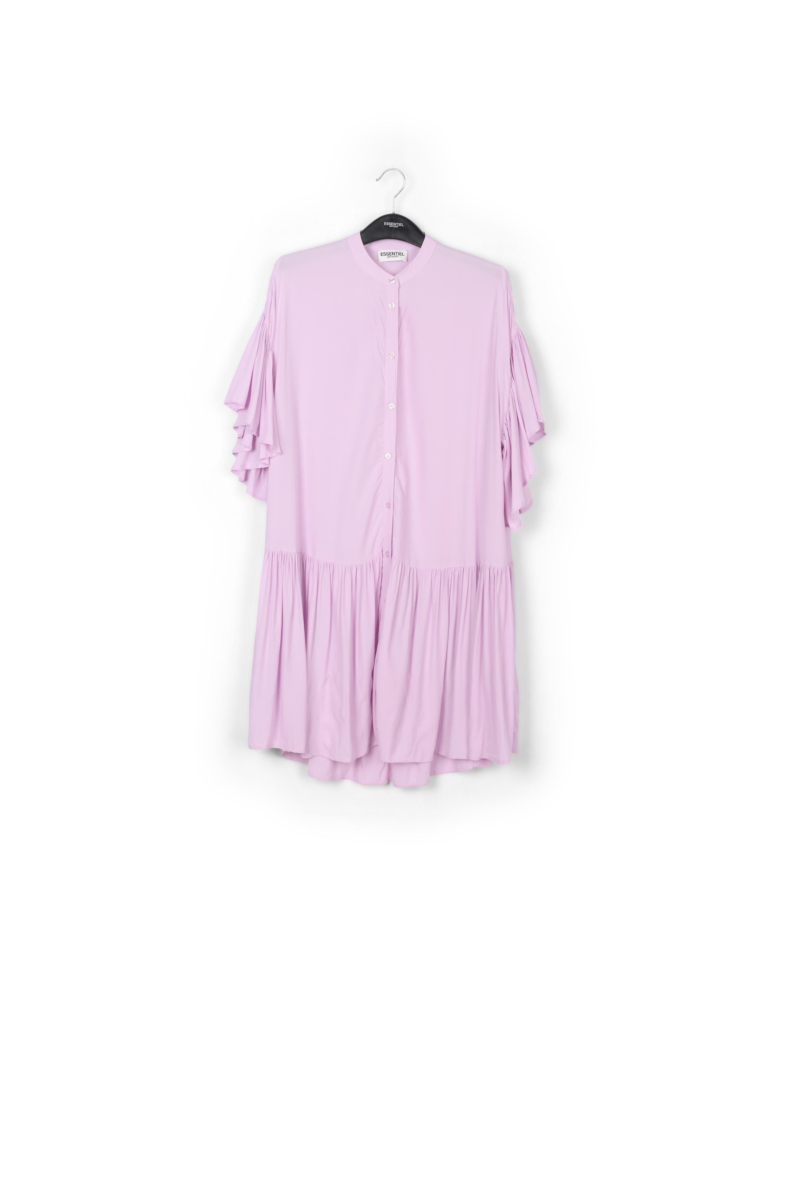 Mini robe lilas à manches volantées RE—SSENTIEL | Essentiel second hand