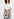 White polka dot v-neck top Faume - seconde main