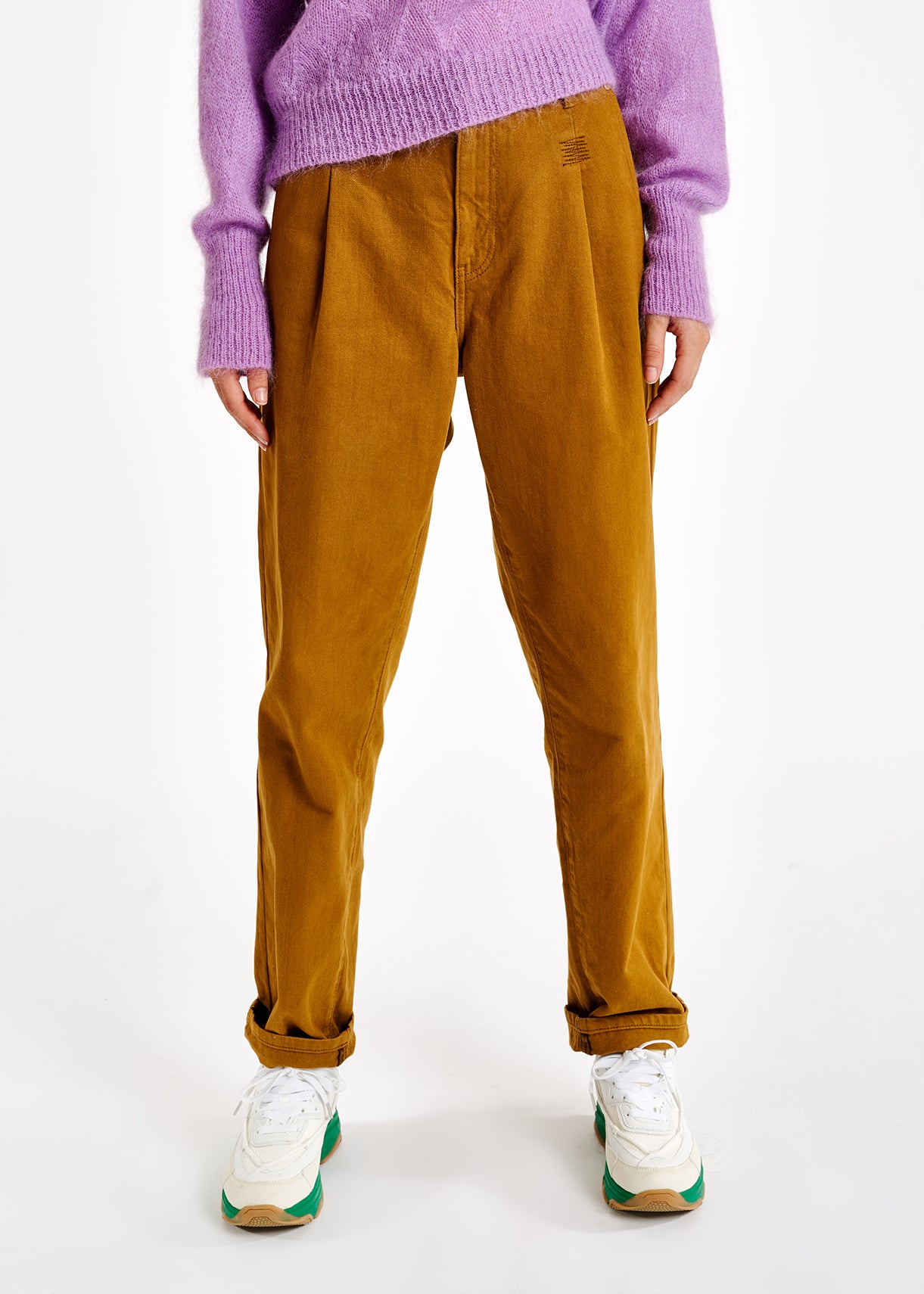 Jean boyfriend camel RE—SSENTIEL | Essentiel second hand