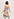 Multicolored graphic striped midi dress Faume - seconde main