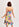Multicolored graphic striped midi dress Faume - seconde main