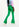 Green flared knitted pants Faume - seconde main