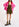 Kaki mini-jurk met luipaardprint Faume - seconde main