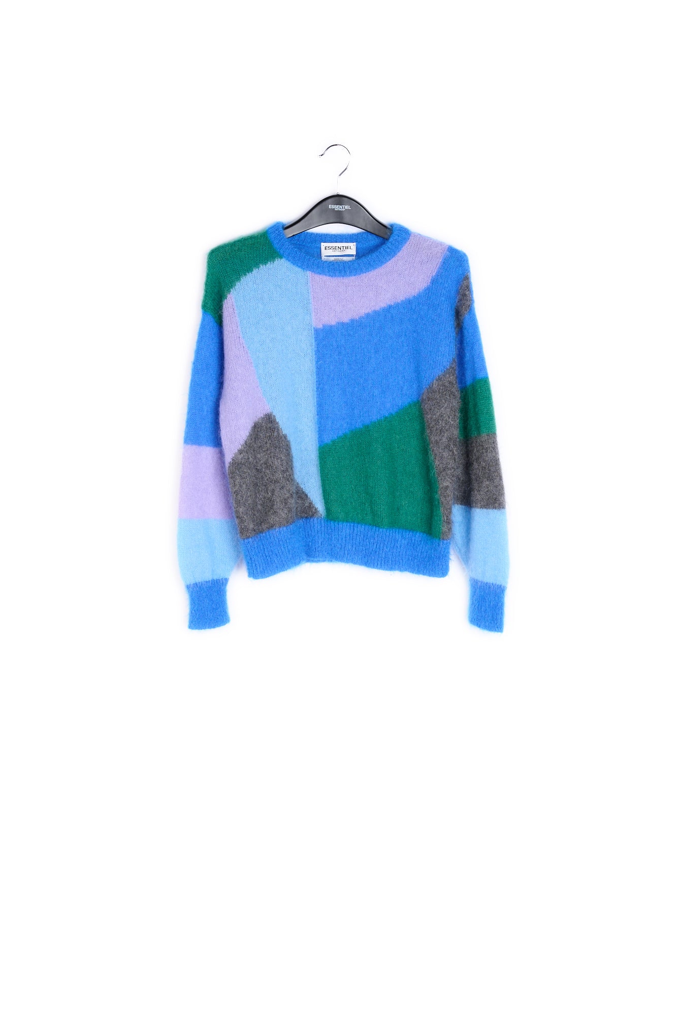 Soft and colorful mohair-blend sweater RE—SSENTIEL | Essentiel second hand