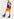 Multicolor paint brush print mini dress Faume - seconde main