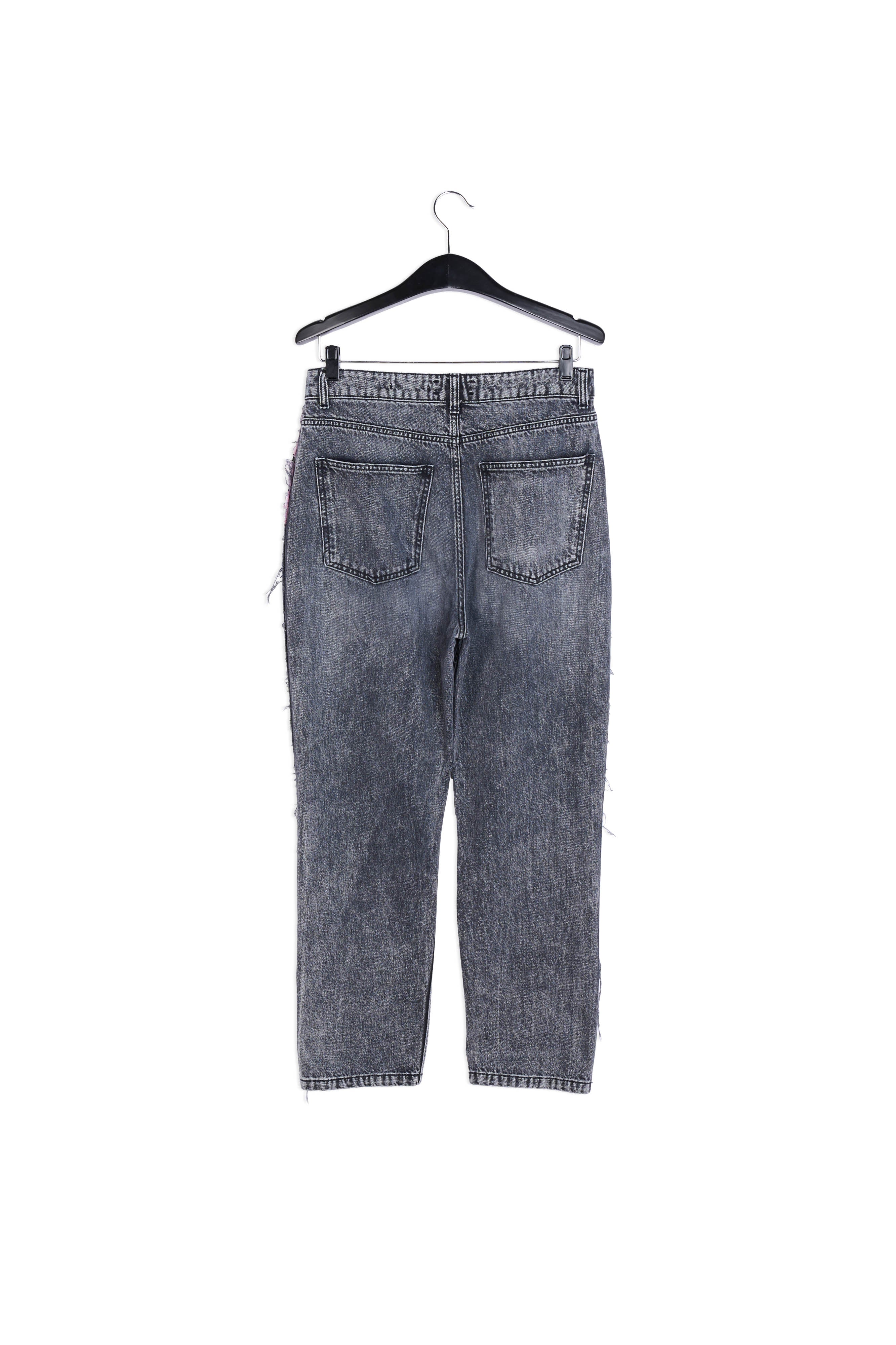 Dark grey straight leg jeans RE—SSENTIEL | Essentiel second hand