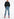 Blue cropped high-rise flared jeans Faume - seconde main