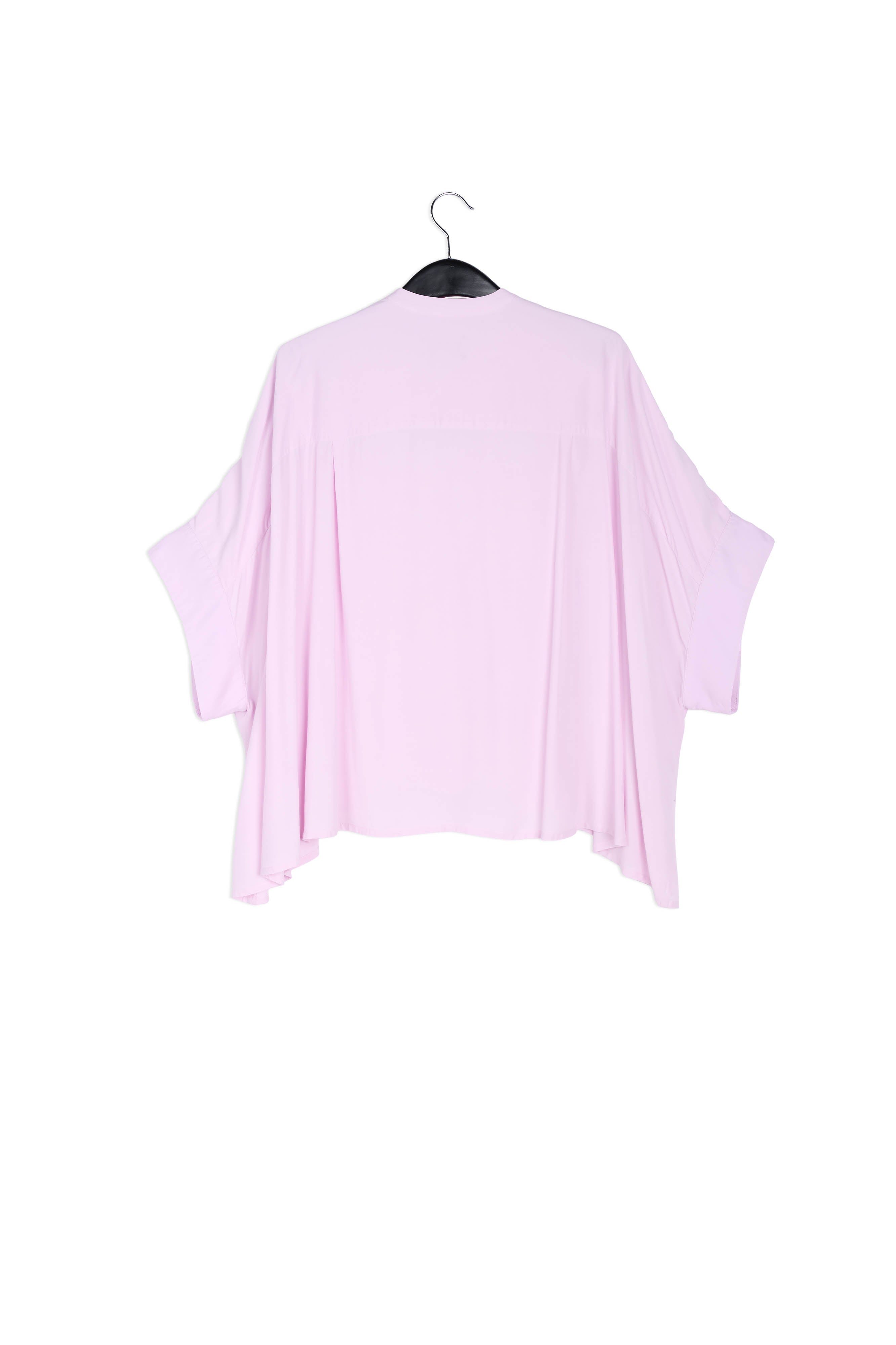 Gebroken witte oversized top met zwart kersenmotief RE—SSENTIEL | Essentiel second hand