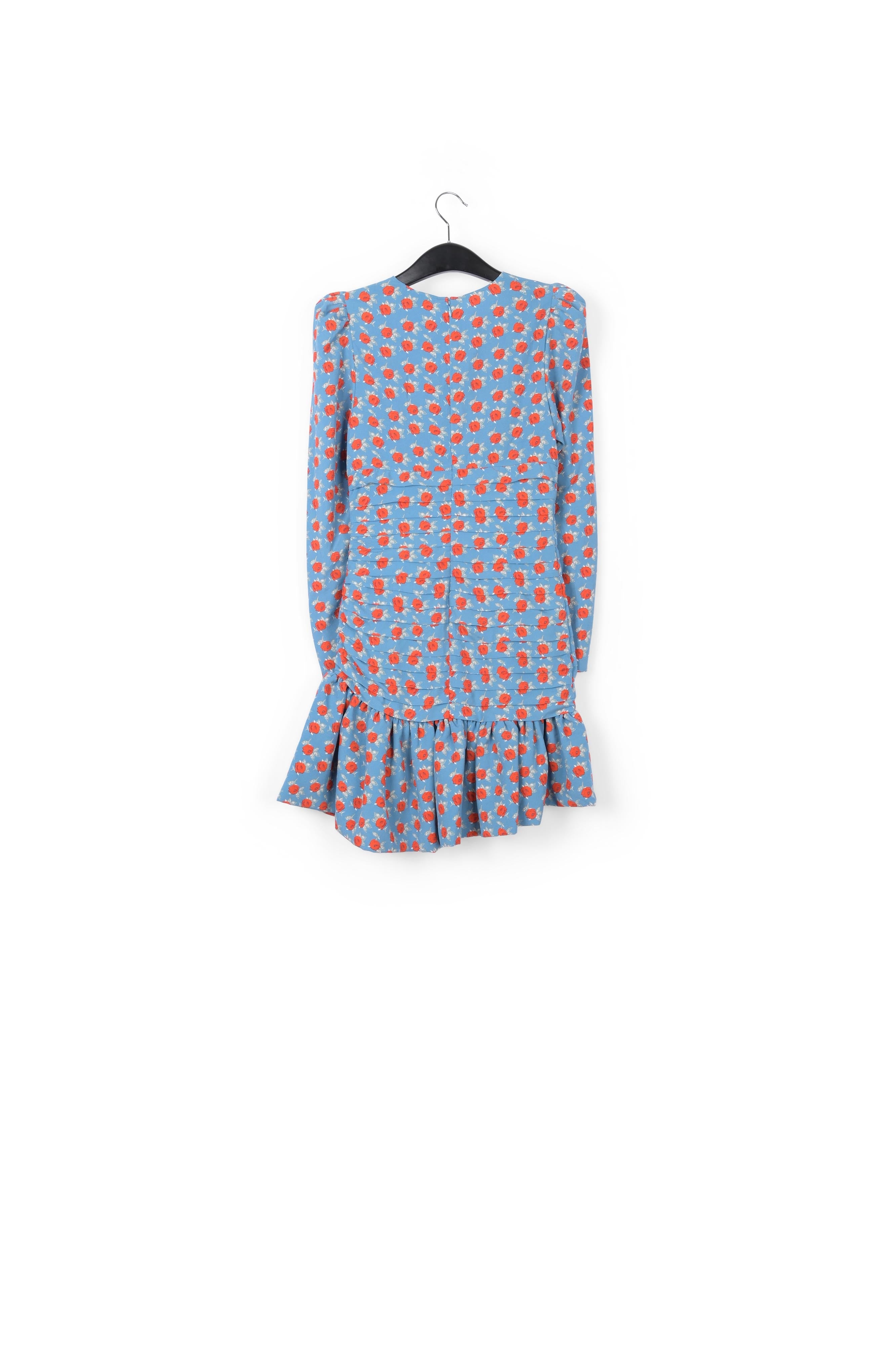 Mini robe bleu clair à imprimé floral RE—SSENTIEL | Essentiel second hand