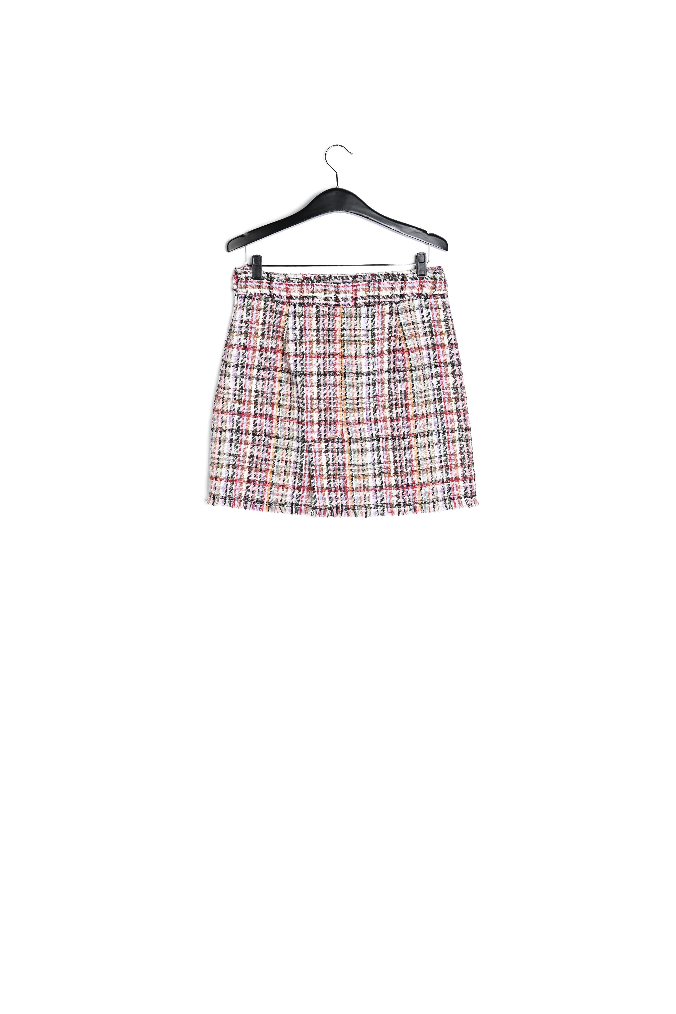 Multicolor tweed mini skirt RE—SSENTIEL | Essentiel second hand