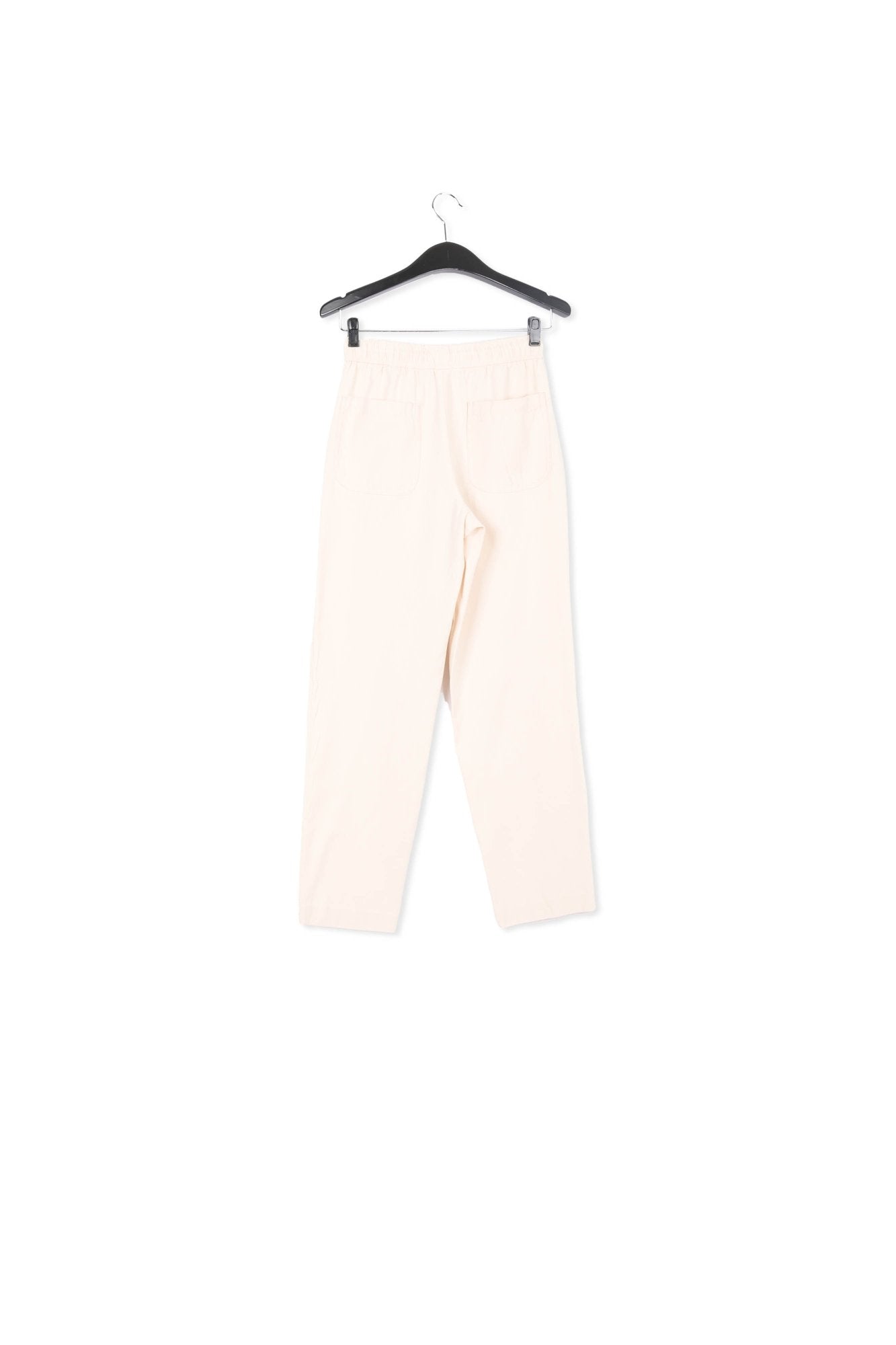 Off-white cotton tapered pants RE—SSENTIEL | Essentiel second hand