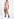 Peach jacquard midi dress Faume - seconde main