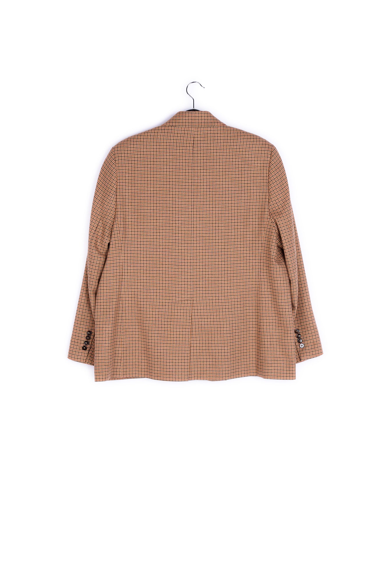 Brown check oversized-fit blazer RE—SSENTIEL | Essentiel second hand