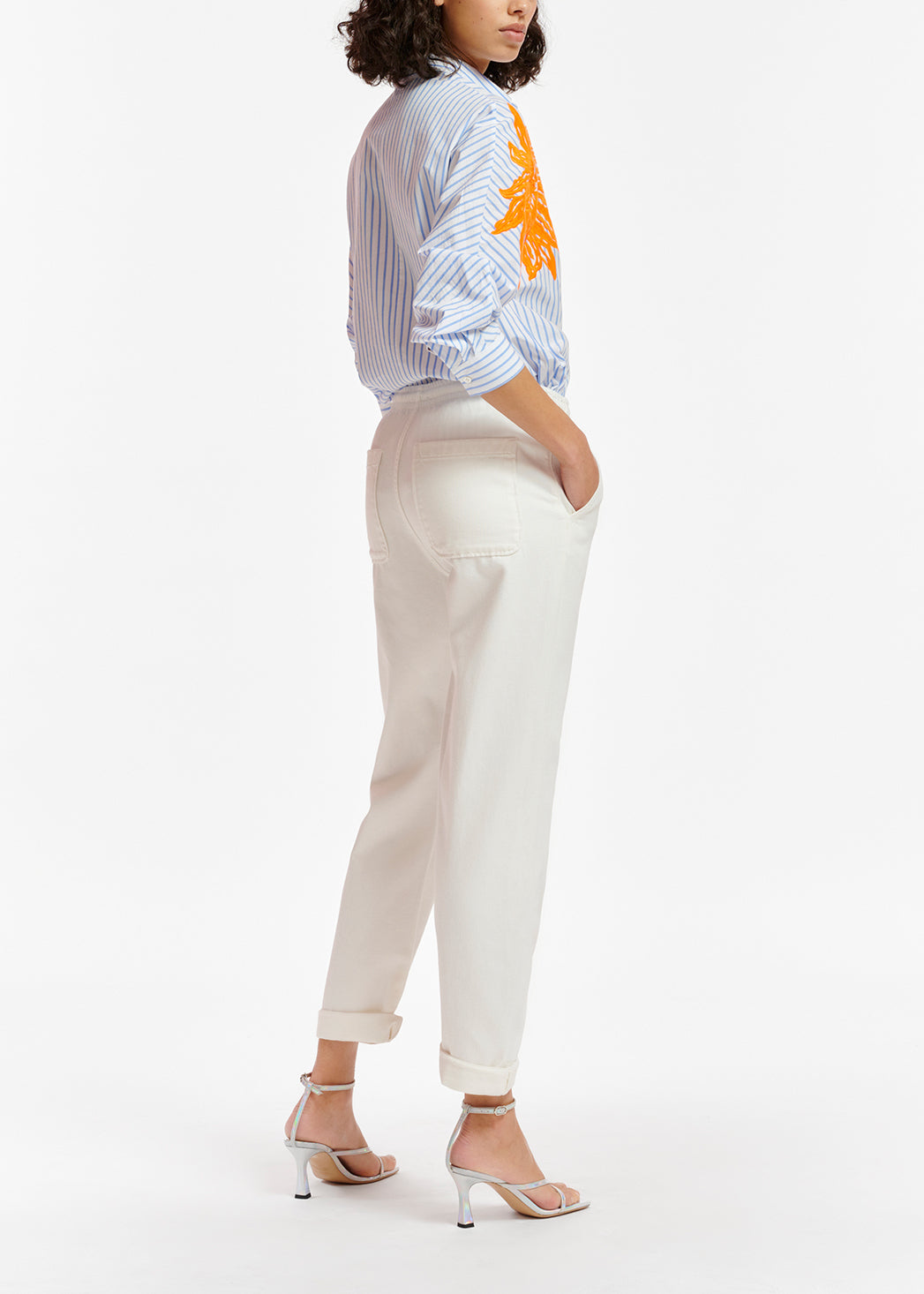 Jean boyfriend blanc RE—SSENTIEL | Essentiel second hand