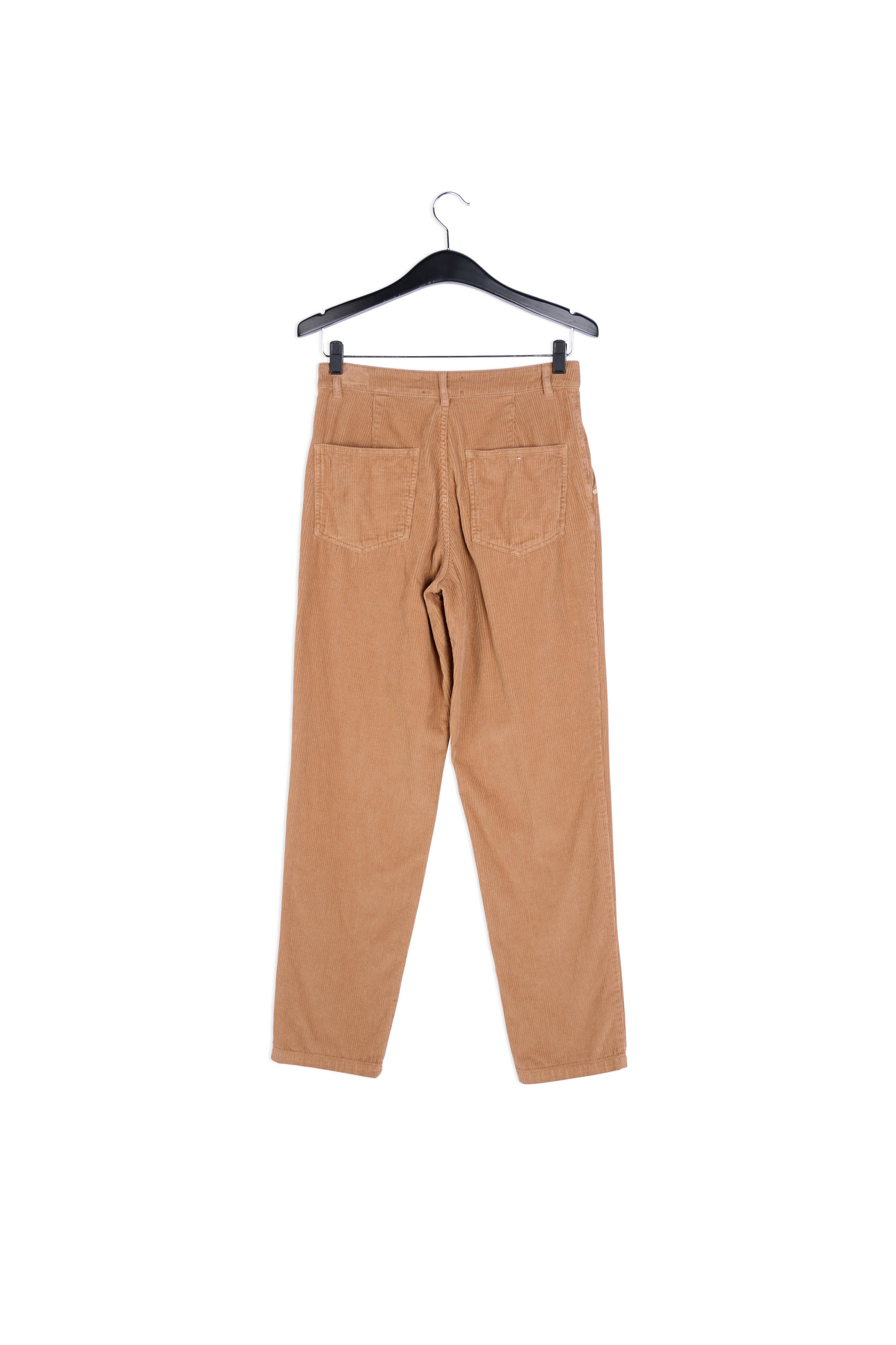 Off-white cotton-corduroy pants RE—SSENTIEL | Essentiel second hand