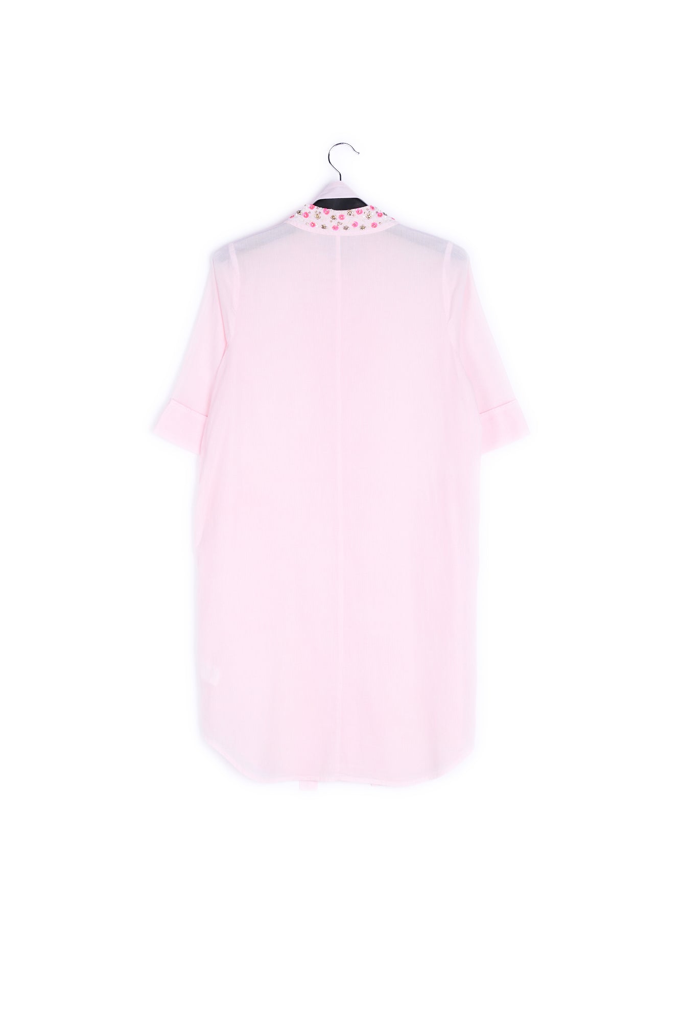 Emroidered collar shirt dress RE—SSENTIEL | Essentiel second hand