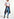 Jean boyfriend bicolore effiloché Faume - seconde main