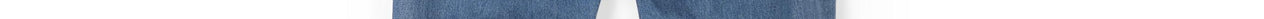Cropped high-rise blue jeans Faume - seconde main
