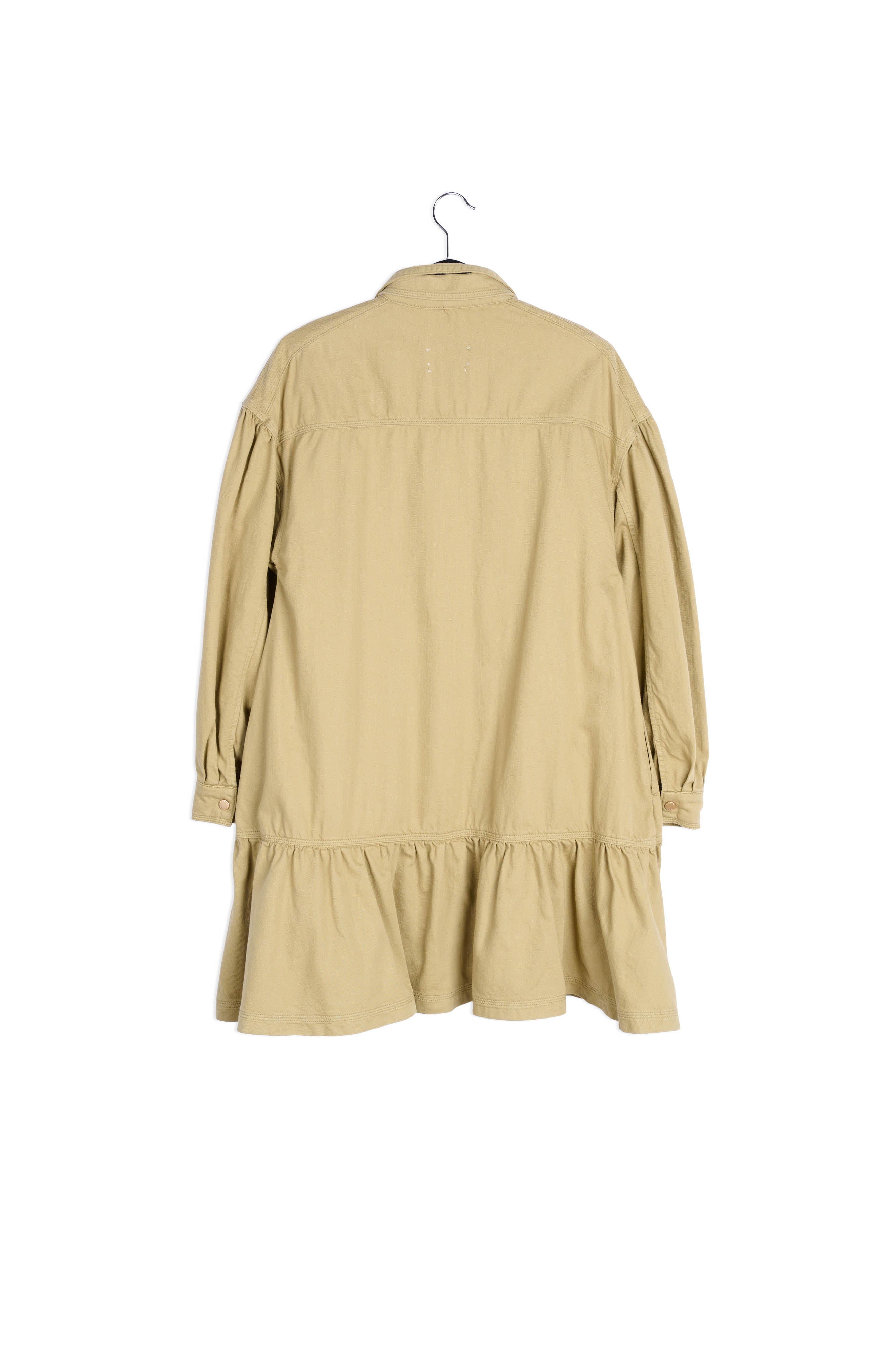 Beige denim mini dress RE—SSENTIEL | Essentiel second hand