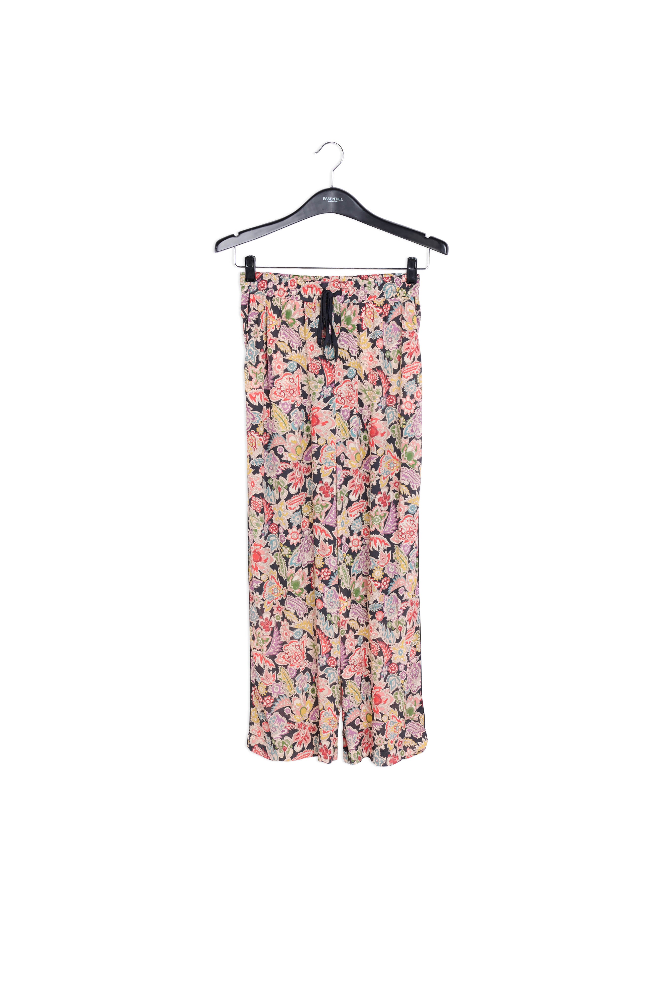 Pantalon imprimé floral multicolore  RE—SSENTIEL | Essentiel second hand