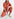 Dark orange relaxed fit cotton-blend jumpsuit Faume - seconde main