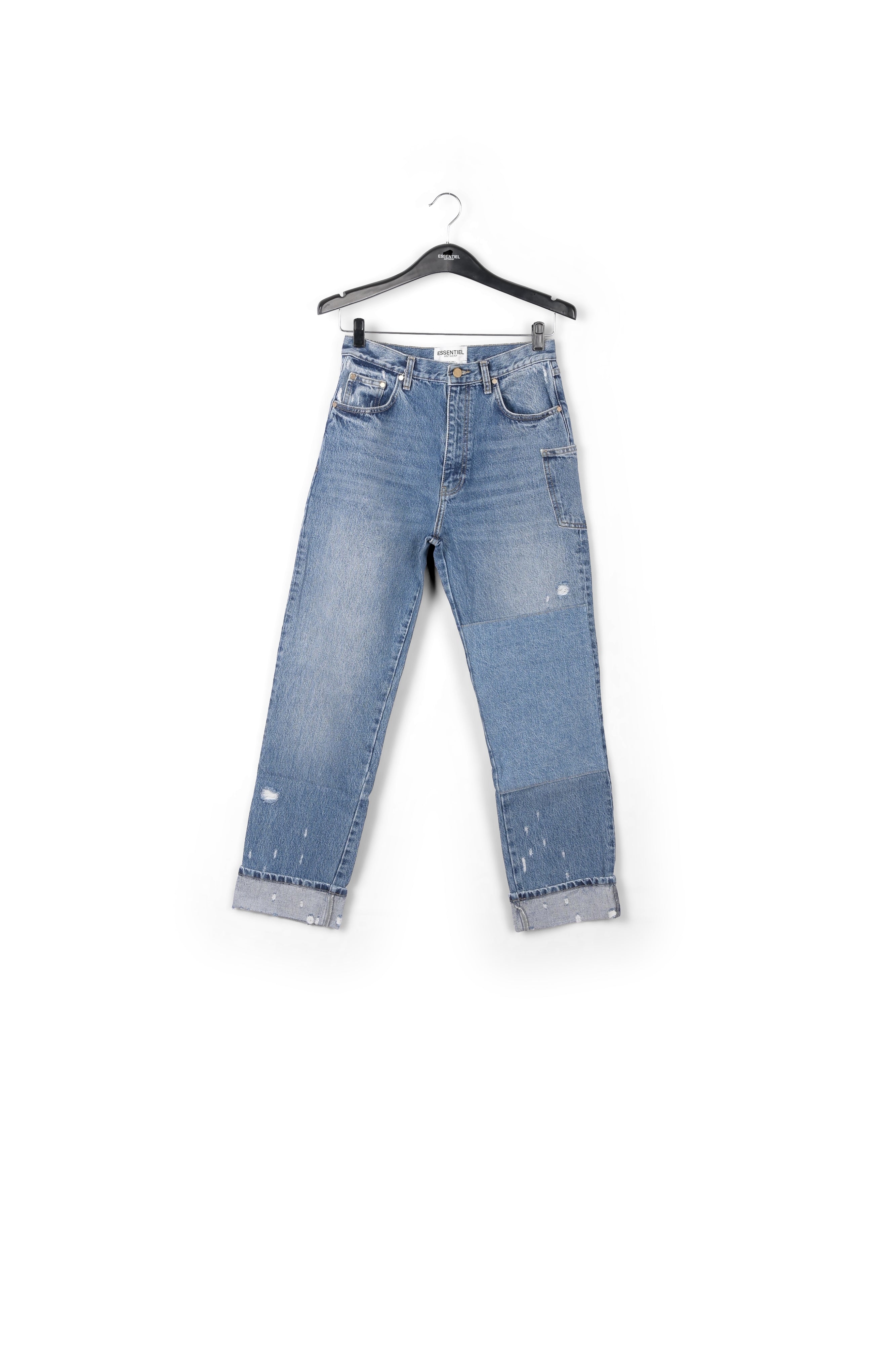 Zarmadillo straight blue denim RE—SSENTIEL | Essentiel second hand