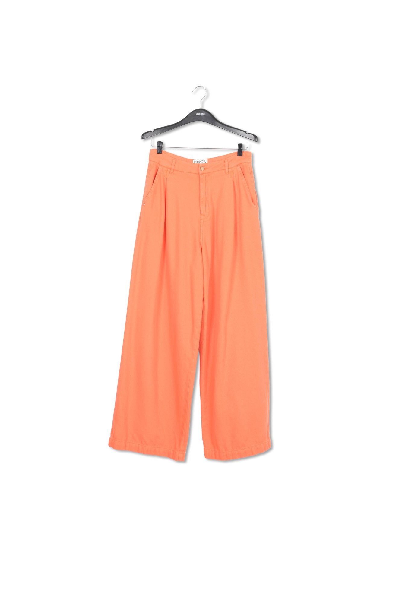 Orange wide-leg jeans RE—SSENTIEL | Essentiel second hand