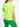 Neon yellow organic cotton-jersey sleeveless hoodie Faume - seconde main