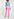 Pink high-waisted tailored pants Faume - seconde main