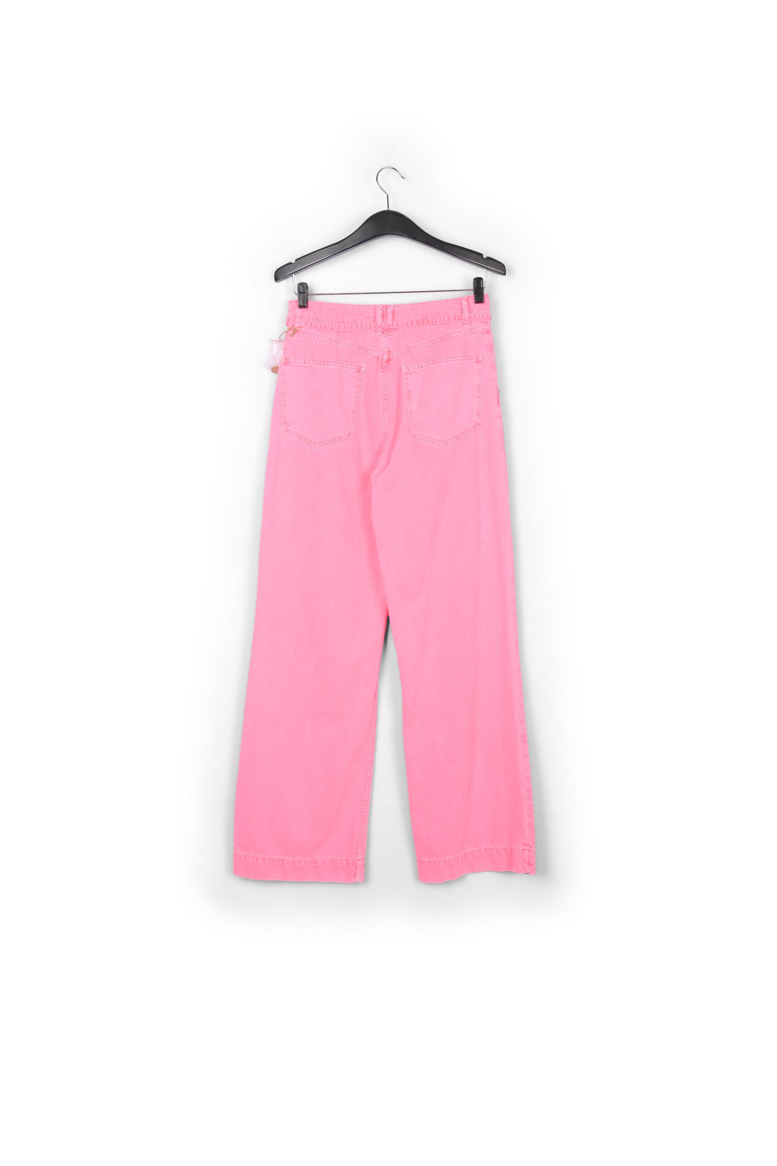 Jean rose fluo aux jambes larges RE—SSENTIEL | Essentiel second hand