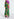 Robe chemise maxi verte à imprimé aquarelle Faume - seconde main