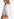 White cotton-poplin shirt with lace collar Faume - seconde main