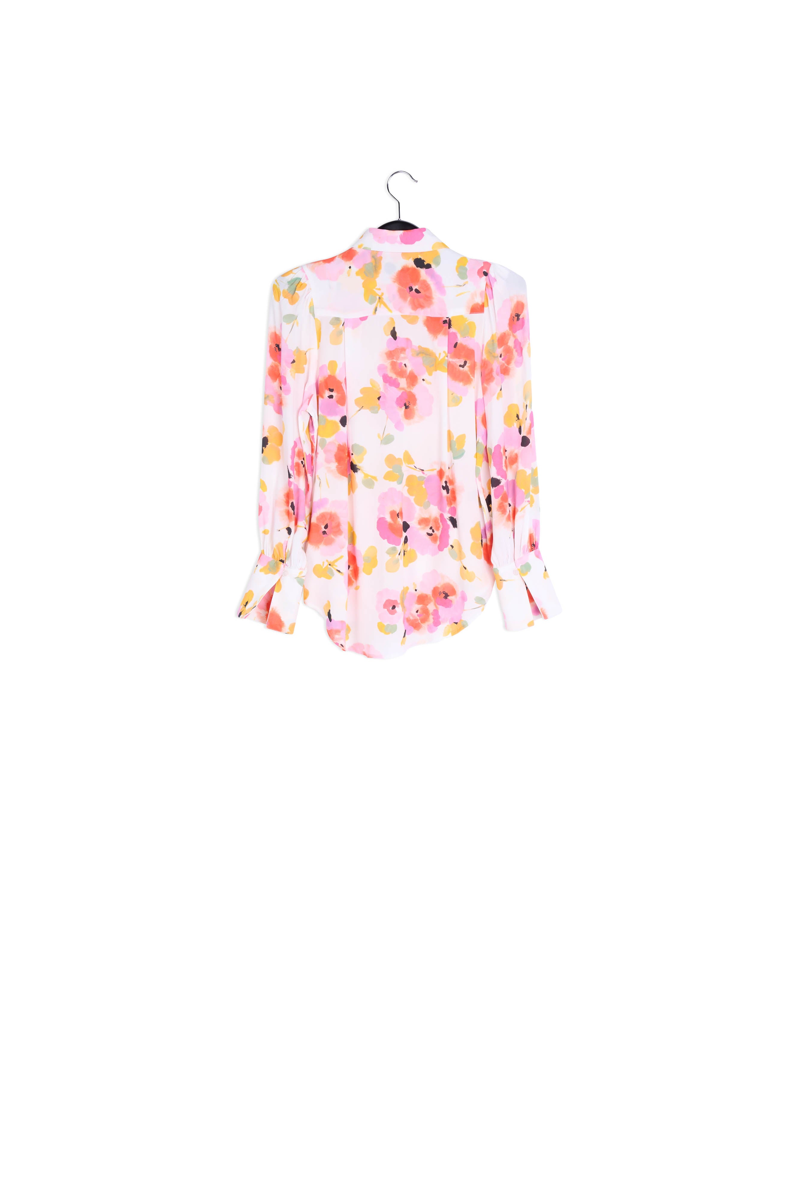 Off-white floral-print shirt RE—SSENTIEL | Essentiel second hand