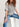 Grey polka dot top Faume - seconde main