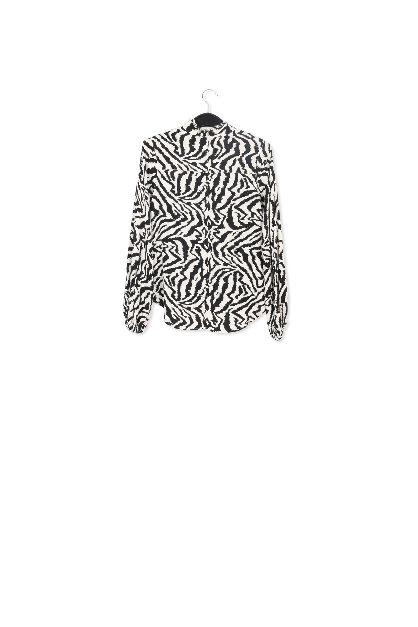 Top à  imprimé zèbre noir et blanc RE—SSENTIEL | Essentiel second hand