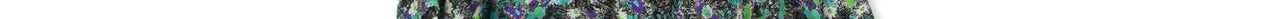 Green floral print a-line shirt dress Faume - seconde main