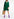 Dark green mini wrap dress Faume - seconde main