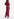 Green and purple striped cotton wide-leg pants Faume - seconde main