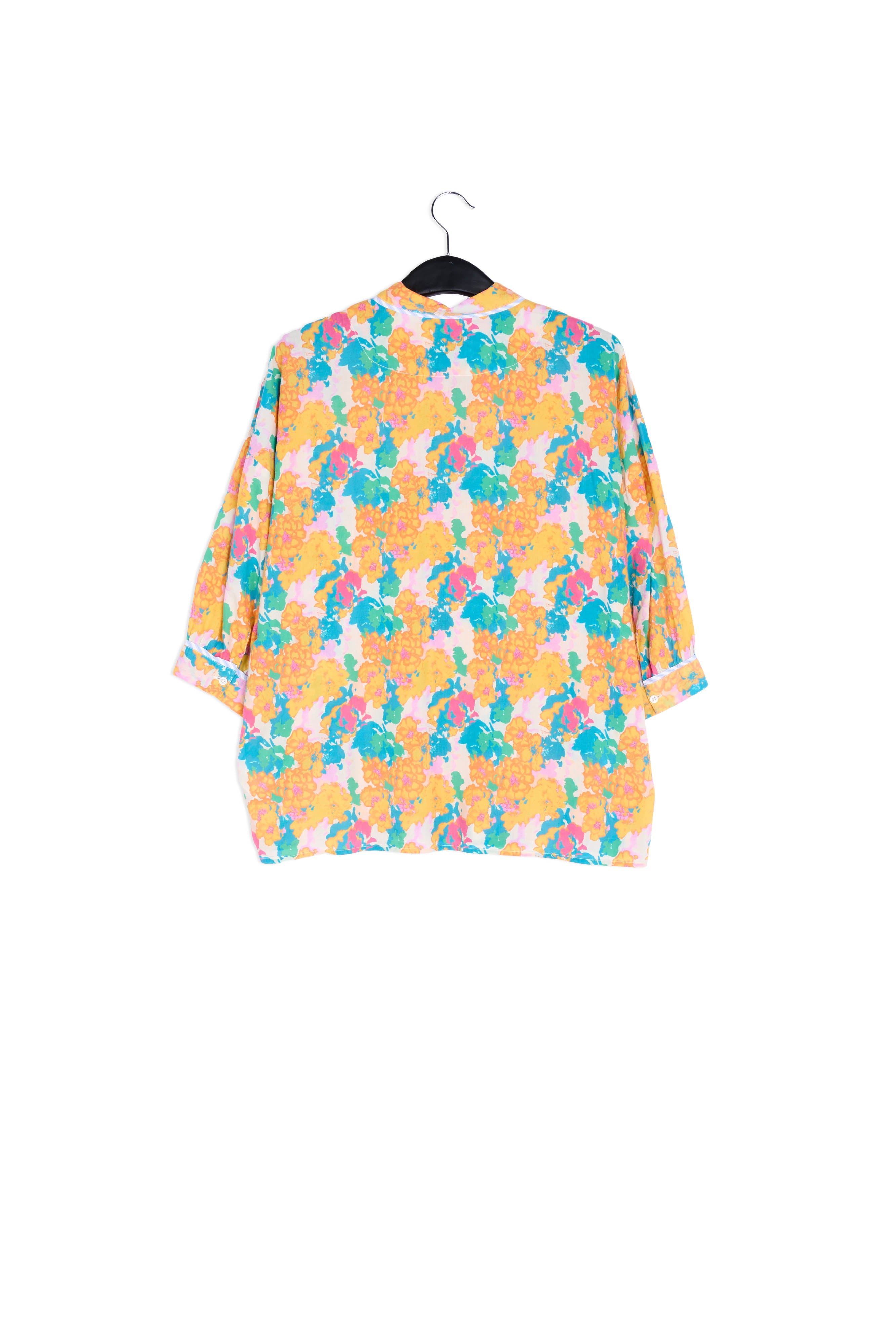 Multicolored floral-print blouse RE—SSENTIEL | Essentiel second hand