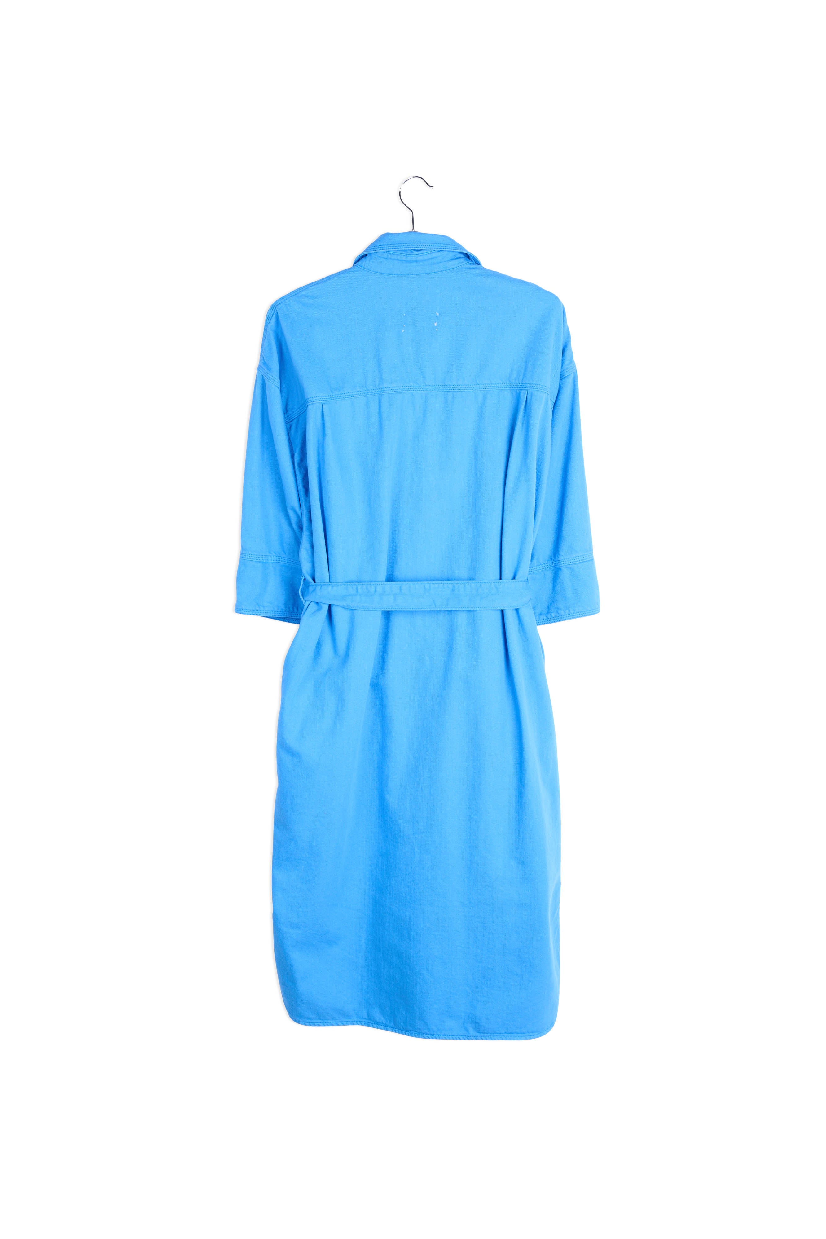 Blue denim shirt dress RE—SSENTIEL | Essentiel second hand